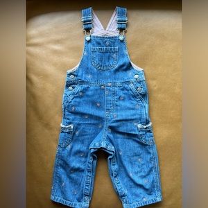 Carters Floral Overalls
